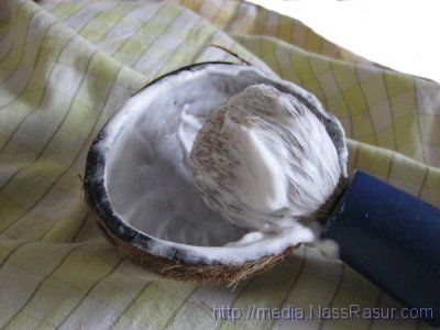 Mug  - Kokosnussschale