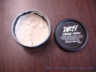 Lush Dirty Shaving Cream RC 100g