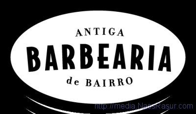 Antiga Barbearia de Bairro - Logo
