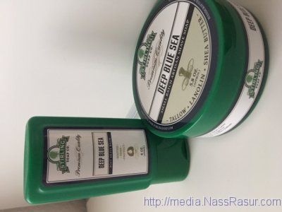 Stirling Deep Blue Sea Rasierseife und After shave balm